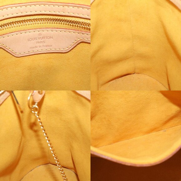 LOUIS VUITTON Monogram Multicolor Bucket Frange ToteBag Black M40110 Auth 25649S - Picture 14 of 15